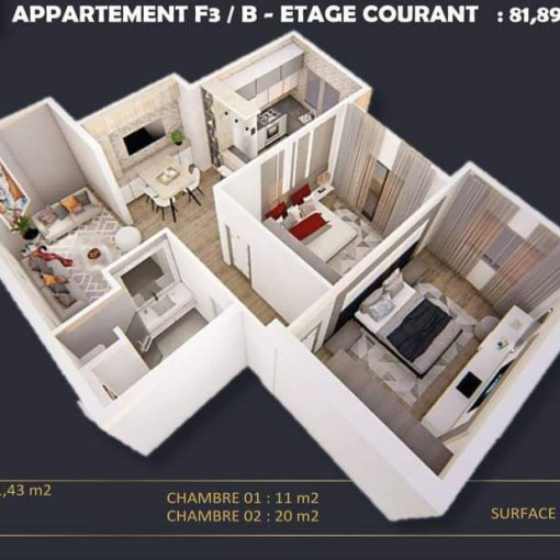 Apartment 4 rooms For Sale-12