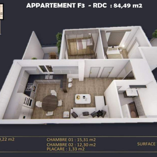 Apartment 4 rooms For Sale-9