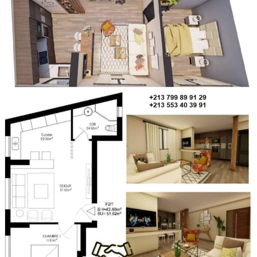 Apartment 3 rooms For Sale-10